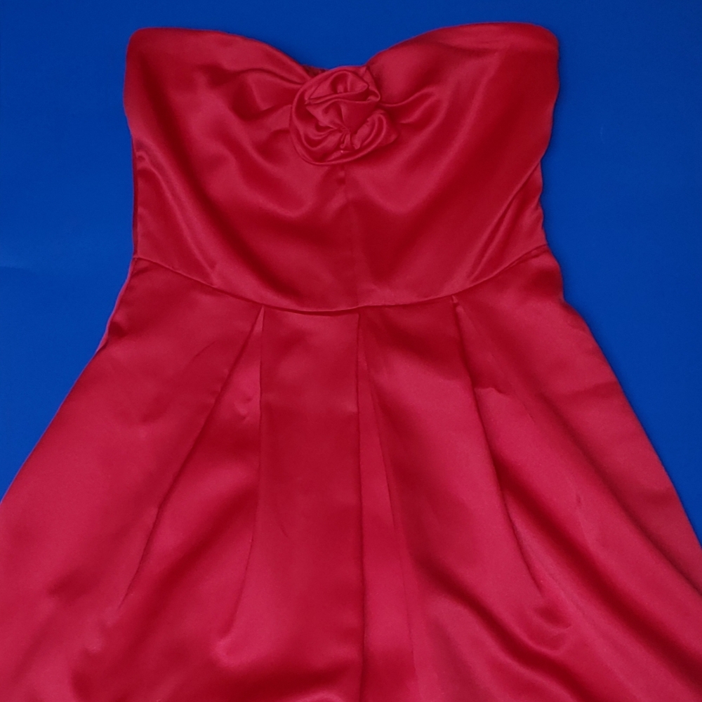 Strapless Evening Dress